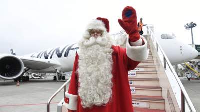 Финский Санта отправился в традиционное рождественское путешествие