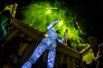 В Одессе проходит Международный фестиваль света. Фото