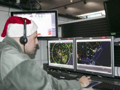 Американские военные начали следить за рождественским путешествием Санты
