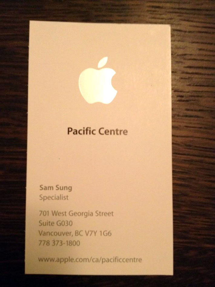 У Apple появился сотрудник Сам Сунг