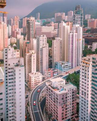 Неимоверная архитектура и улицы Гонконга. Фото