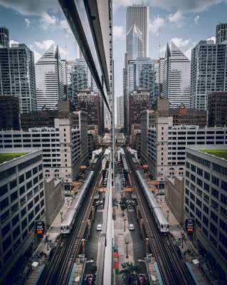 Архитектура Чикаго в объективе талантливого мастера. Фото