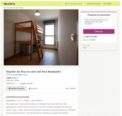 Испанец нашел забавный способ выгодно сдать квартиру в аренду