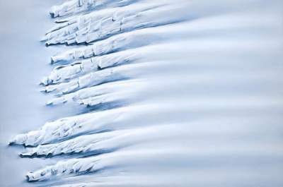 Ледники Антарктиды в реалистичных пейзажах. Фото