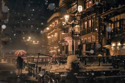 Фотограф показал, как выглядит зима в Японии. Фото