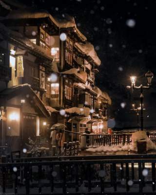 Фотограф показал, как выглядит зима в Японии. Фото
