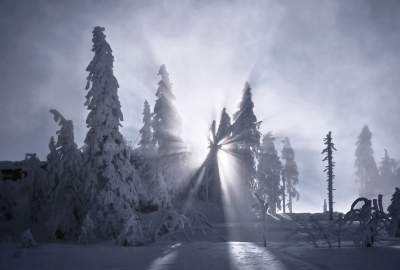 Заснеженные горы Европы в объективе талантливого фотографа. Фото