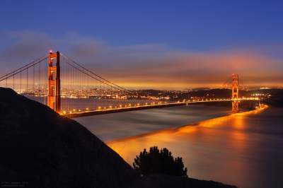 Сан-Франциско с высоты птичьего полета. Фото