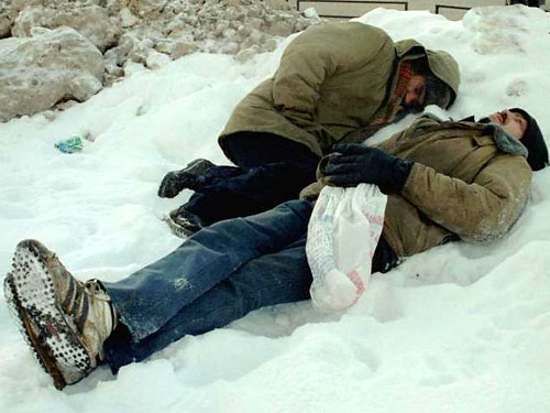 От морозов в Украине погибли уже 83 человека