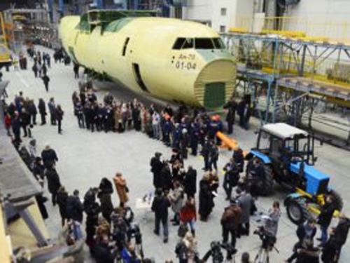 В Украине построили новый военно-транспортный самолет