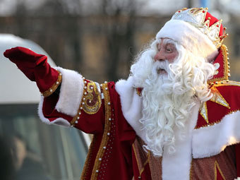 Дед Мороз прибудет в Петербург на аэросанях