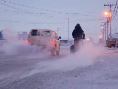 Жизнь в аляскинском городе, который не увидит солнце до 23 января. Фото