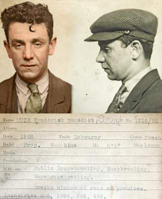 Раскрашенные снимки британских преступников прошлого века. Фото