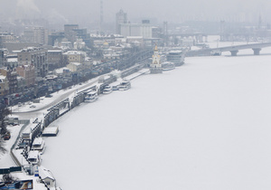 В субботу в Украине ожидается мокрый снег и гололедица
