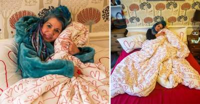 Всегда поддержит: британка выходит замуж за одеяло
