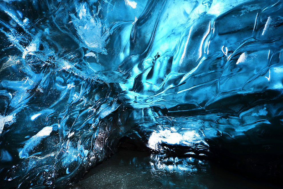 Крупнейший ледник Европы в Исландии