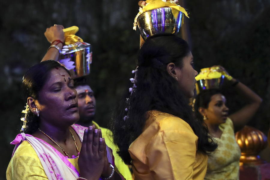 Индуистский праздник Тайпусам 2019