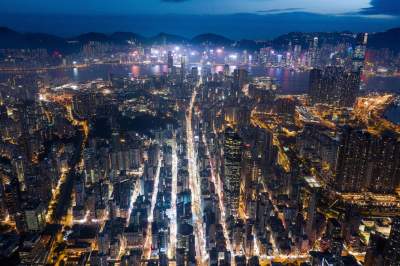 Удивительные виды Гонконга, снятые с дрона. Фото