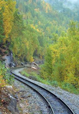 Самые опасные железные дороги в мире. Фото