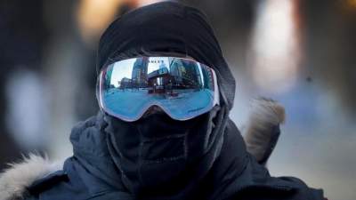 Жители США столкнулись с аномально холодной зимой. Фото
