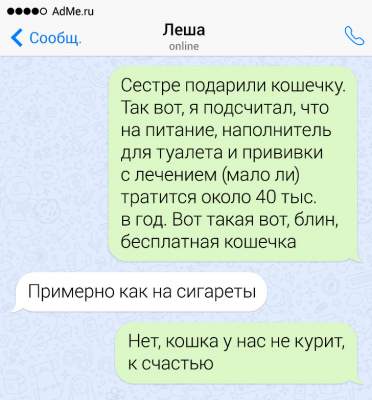 Смешные СМС от приколистов, умеющих удивлять