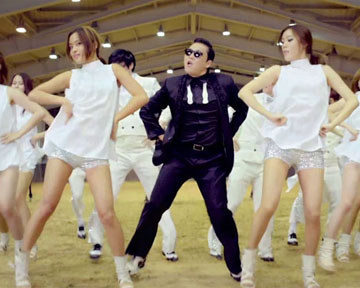 "Gangnam style" стала песней года в Южной Корее