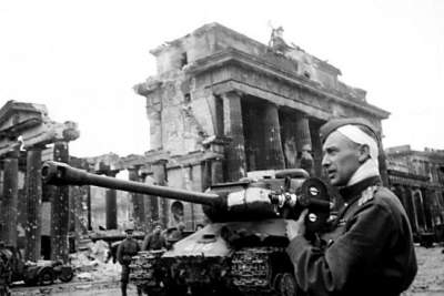 Раритетные кадры Дня Победы 9 мая 1945 года. Фото