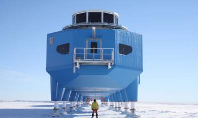 Как устроена британская полярная станция Halley VI. Фото