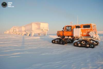 Как устроена британская полярная станция Halley VI. Фото