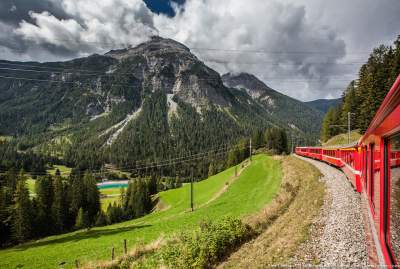 Как устроены железные дороги в Швейцарии. Фото