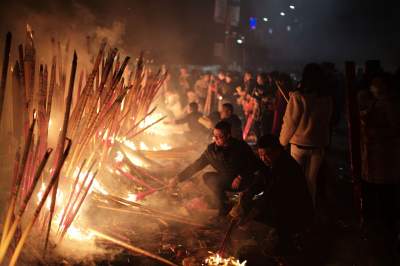 Празднование Китайского Нового года в ярких снимках. Фото