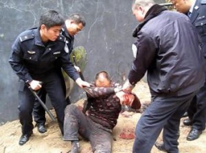 В китайском зоопарке посетитель напал на страуса и искусал его до смерти 