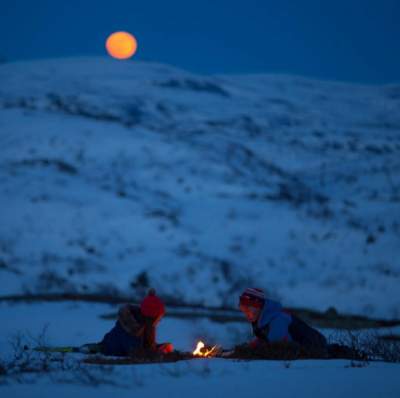 Фотографы показали, как выглядит зима в Норвегии. Фото