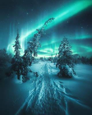 Гипнотические ночные пейзажи от финского фотографа-самоучки. Фото