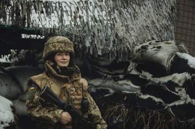 Фотопортреты украинских военных на передовой. Фото
