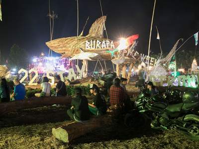 Масштабный фестиваль байкеров в Таиланде. Фото