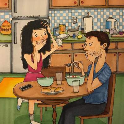 Позитивные комиксы о прелестях совместной жизни 