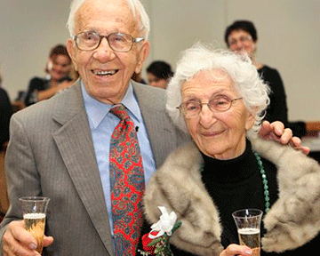 Супруги-американцы получат приз за 80 лет в браке