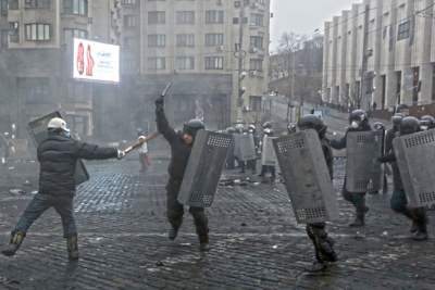 Эти снимки сделали перед самым расстрелом Небесной сотни. Фото