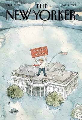Карикатура на Трампа украсила номер New Yorker