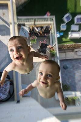 Из жизни близнецов: необычный фотопроект. Фото