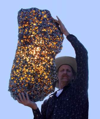 Так выглядит самый красивый метеорит, упавший на Землю. Фото