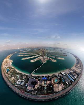 Неимоверный Дубай: снимки с высоты. Фото