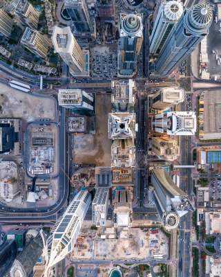 Неимоверный Дубай: снимки с высоты. Фото