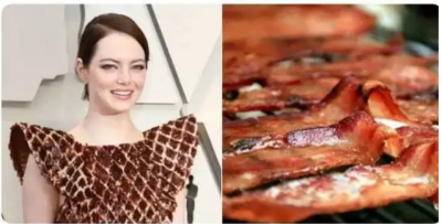 Платье Эммы Стоун на «Оскаре» высмеяли фотожабами