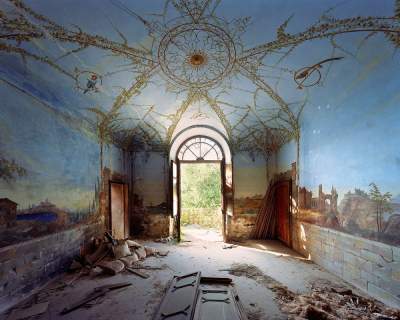 Разрушенная красота старых итальянских вилл. Фото