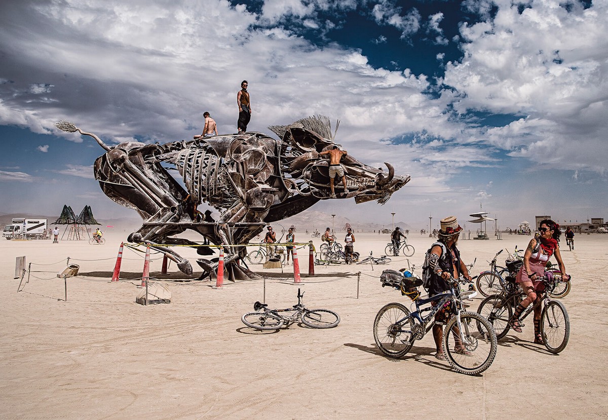 Впечатляющие снимки с фестиваля Burning Man