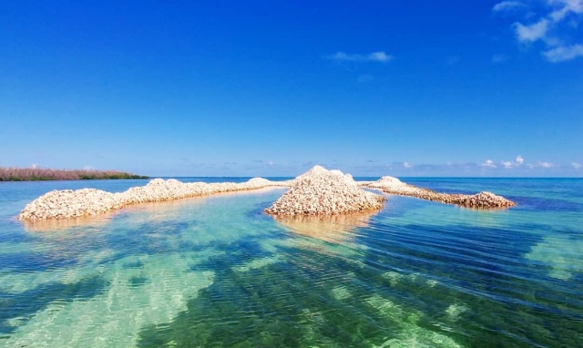 Очень необычный остров в Карибском море