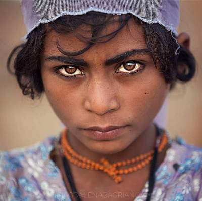 Индийские красавицы в ярких портретах. Фото