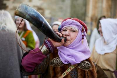 Яркие кадры традиционного фестиваля викингов в Йорке. Фото